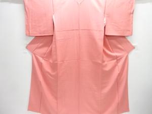 抽象模様織出し一ツ紋色無地着物